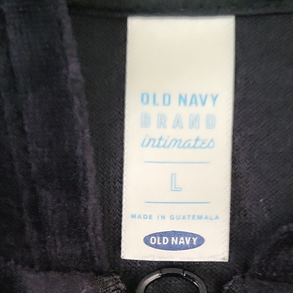 Old Navy Black Velour Set - Picture 2 of 4